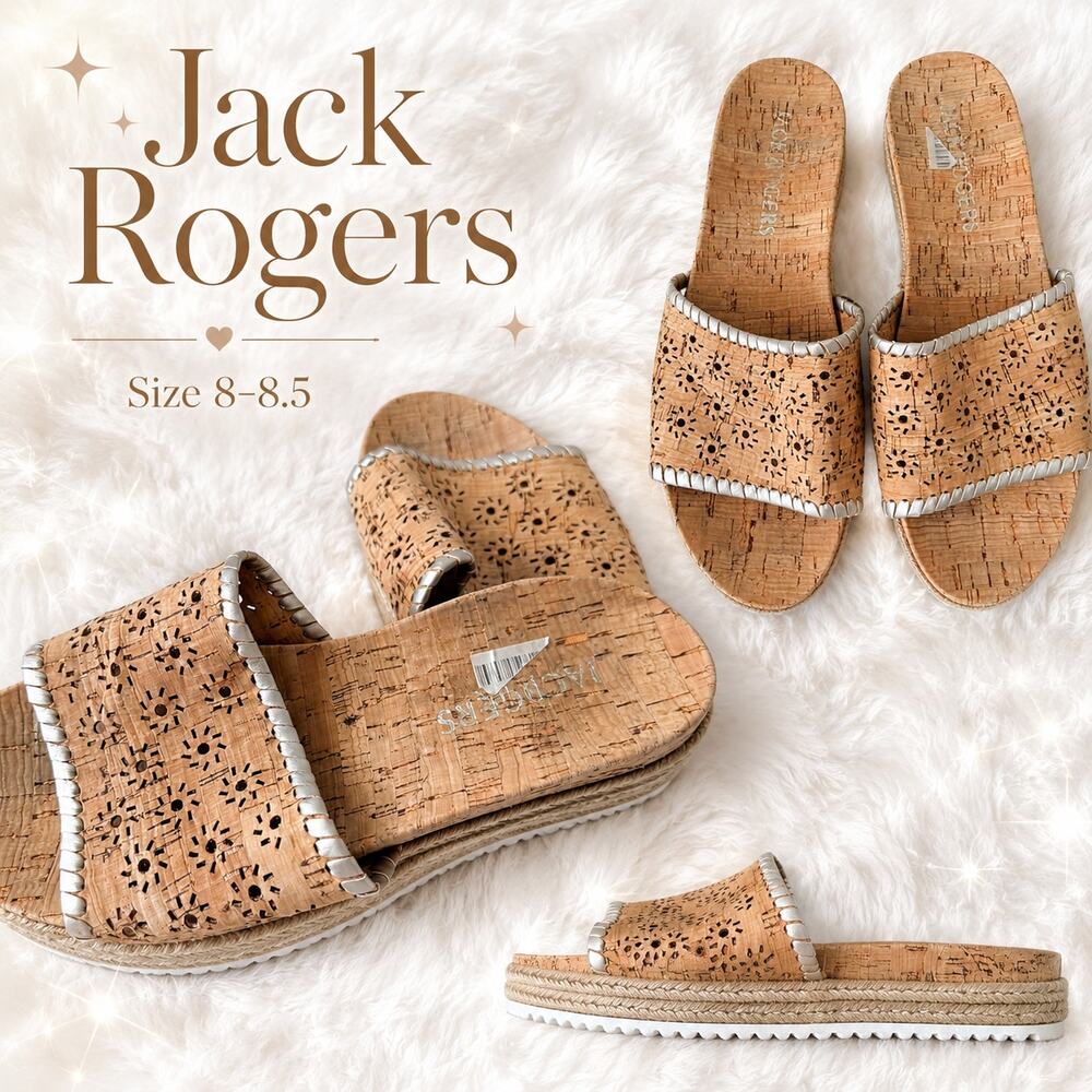 Jack Rogers Women’s Shoes Sandals Size [SIZE] Preppy Coastal Chic